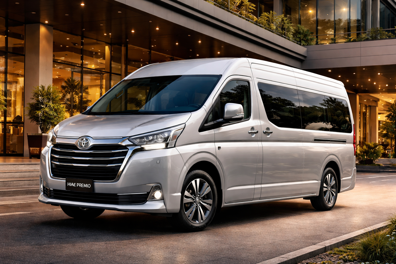 hiace premio luxury